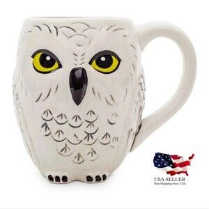 NWT Harry Potter Hogwarts Cocoas,Hedwig Mug & 4 Color Changing Hot Chocolate
